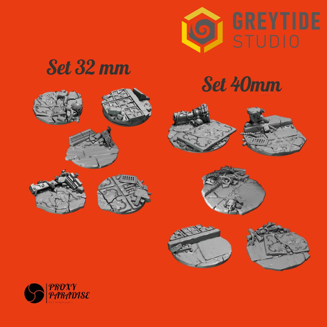 Crimson Lords Base Toppers - Umbauset