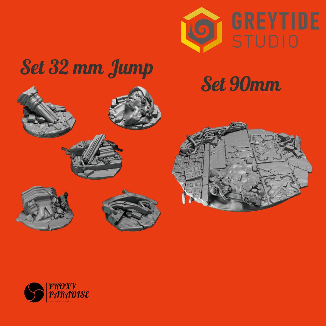 Crimson Lords Base Toppers - Umbauset