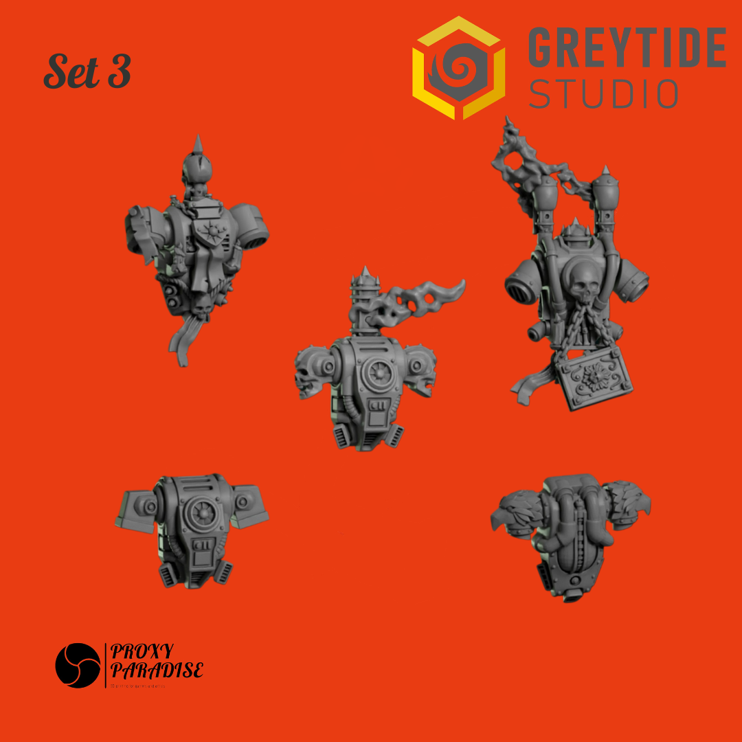 Eternal Crusader Rückenmodule - Umbauset